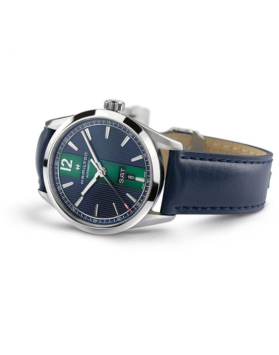 Hamilton Hamilton Broadway Day Date Auto H43515641, broadway швейцария мужские часы на браслете кожаный боковой вид